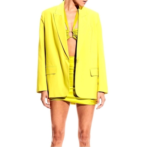 THE SEI Jackets & Blazers - THE SEI Blazer Oversized in Neon Color Size 6